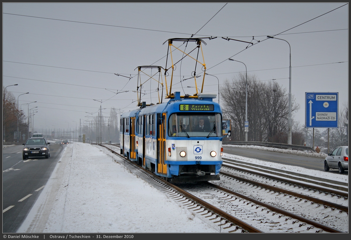 Острава, Tatra T3SUCS № 999
