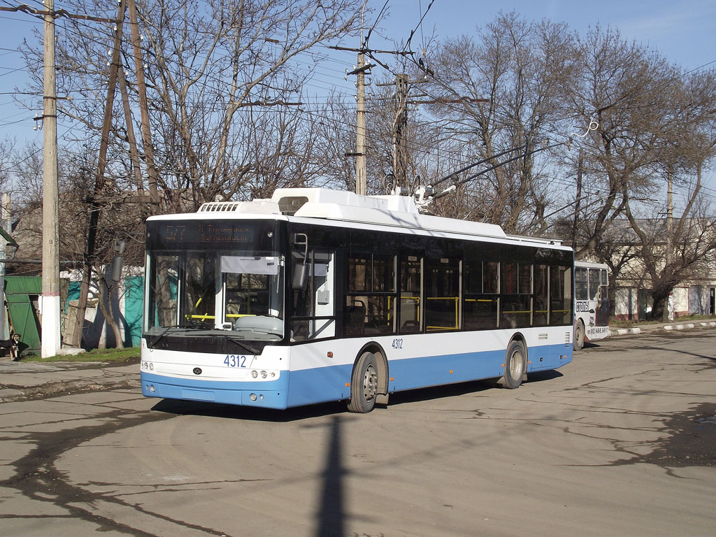Крымский троллейбус, Богдан Т70110 № 4312