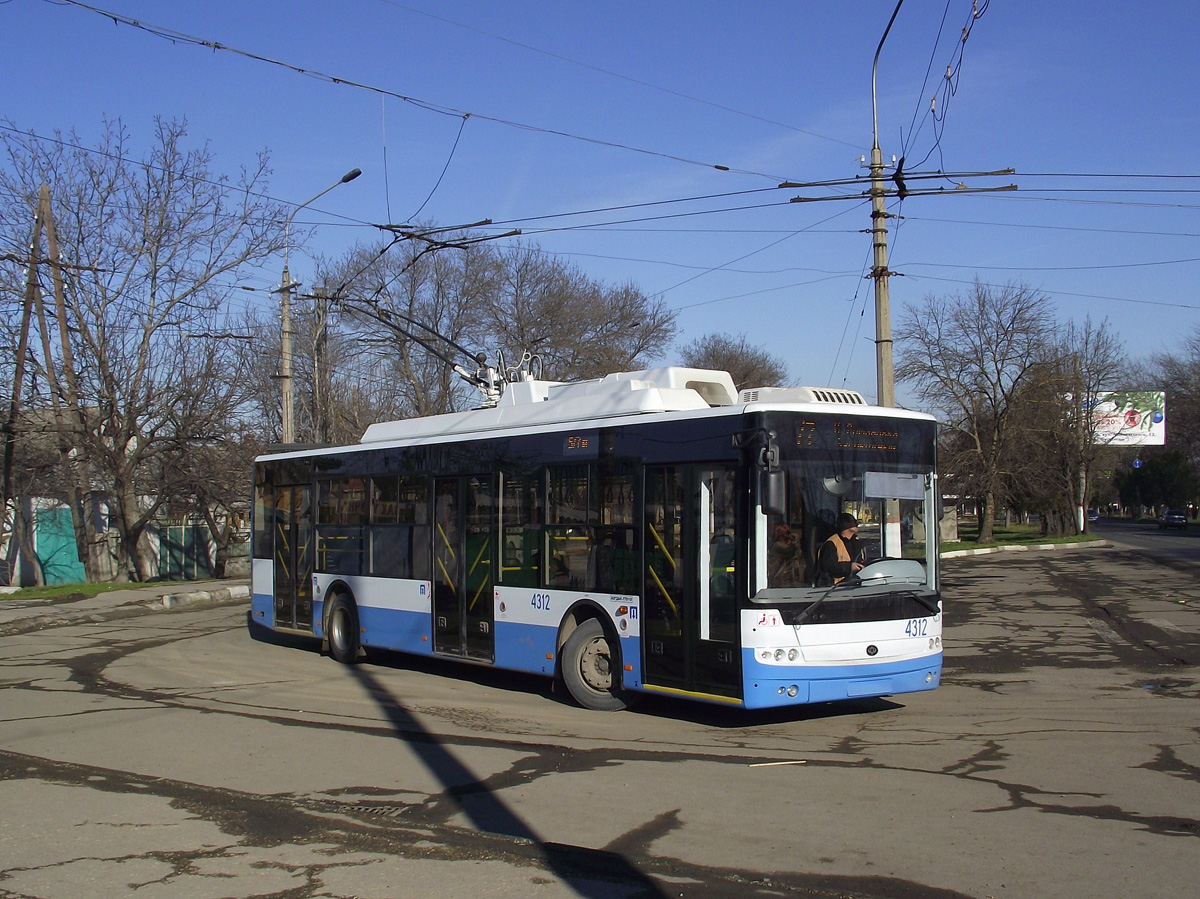 Крымский троллейбус, Богдан Т70110 № 4312