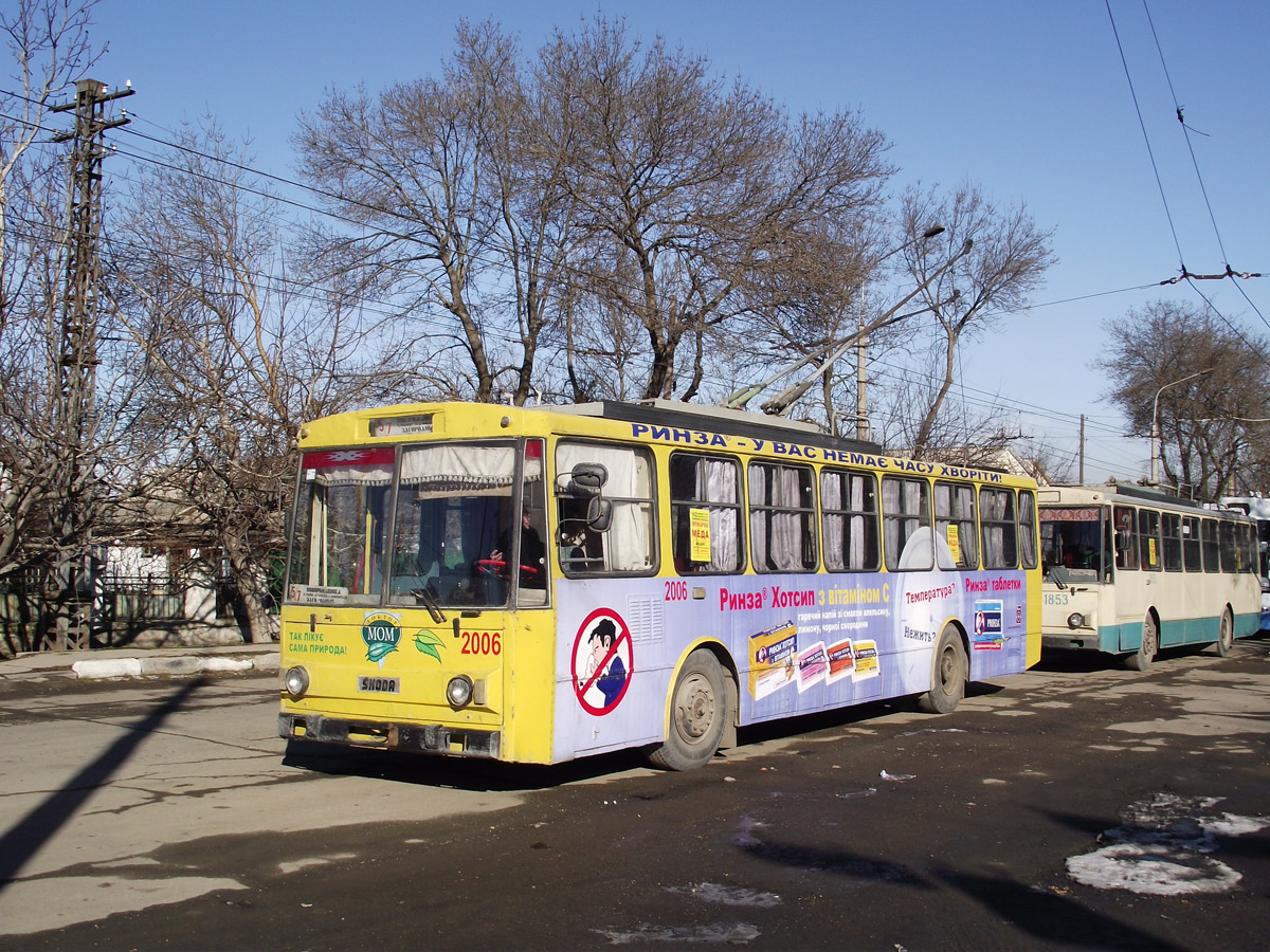 Крымский троллейбус, Škoda 14Tr02/6 № 2006