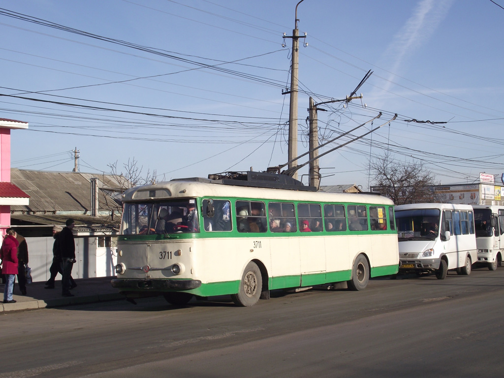 Крымский троллейбус, Škoda 9TrH27 № 3711
