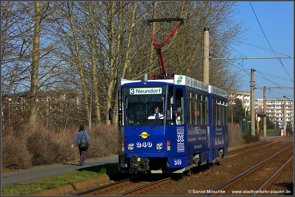 Плауэн, Tatra KT4DMC № 240