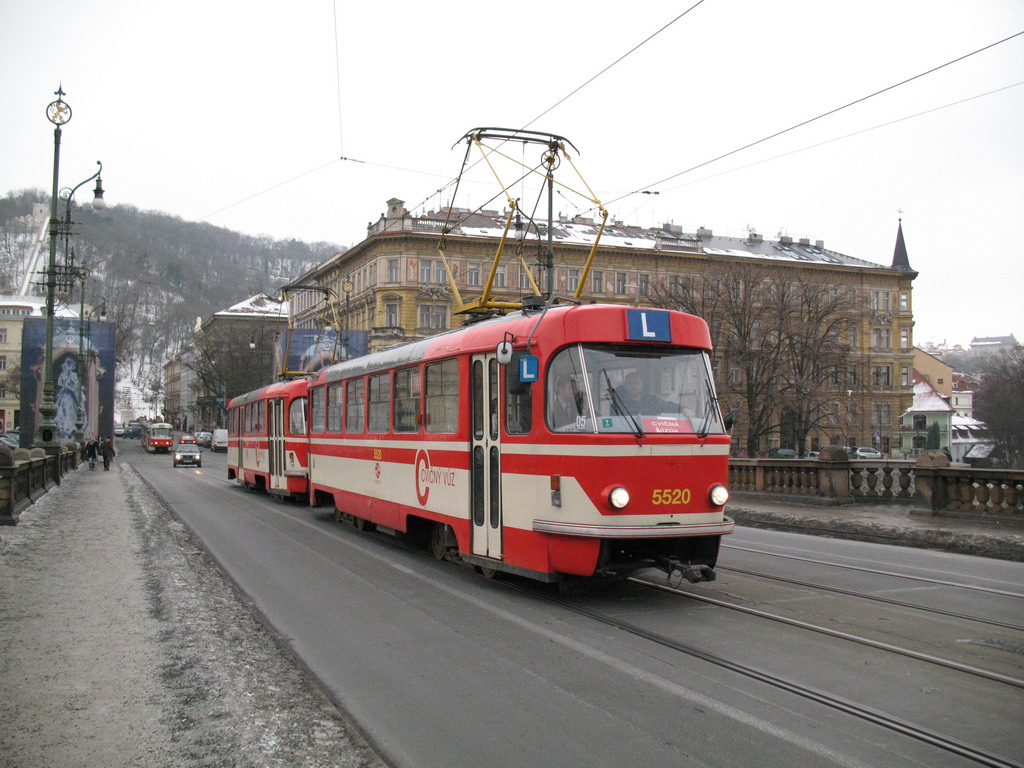 Прага, Tatra T3 № 5520