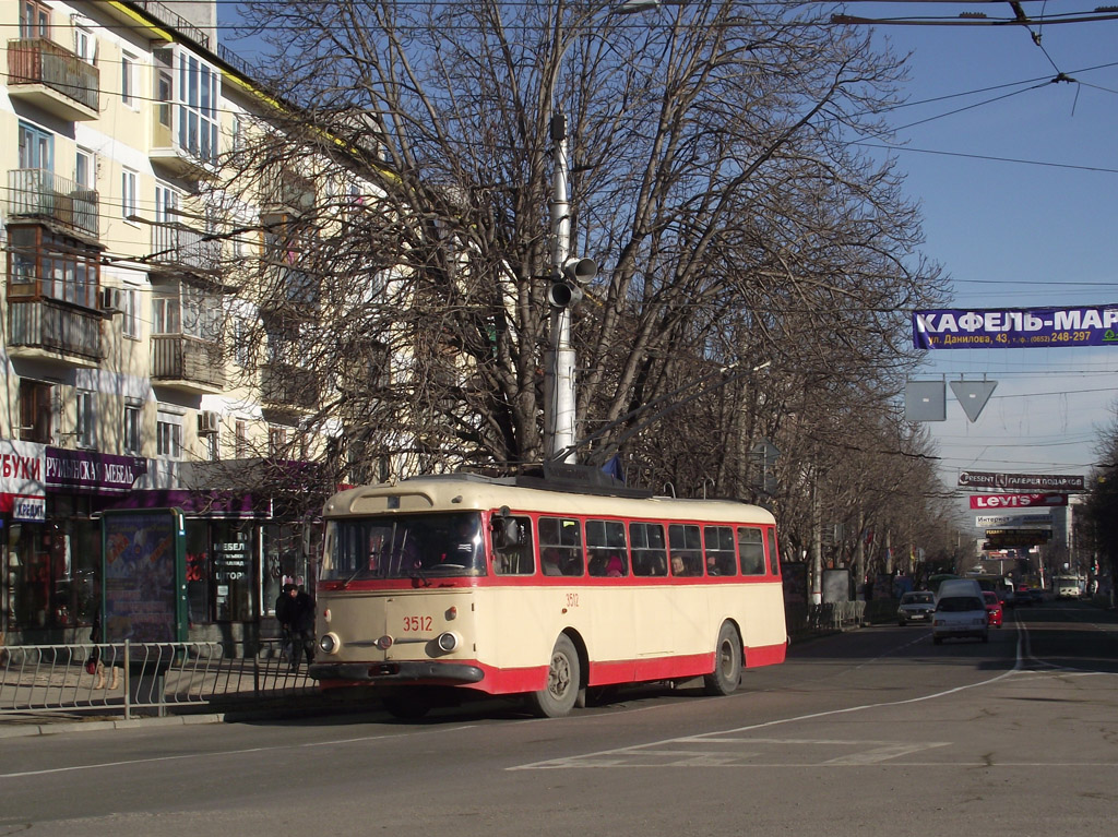 Troleibuzul din Crimeea, Škoda 9Tr19 Nr. 3512