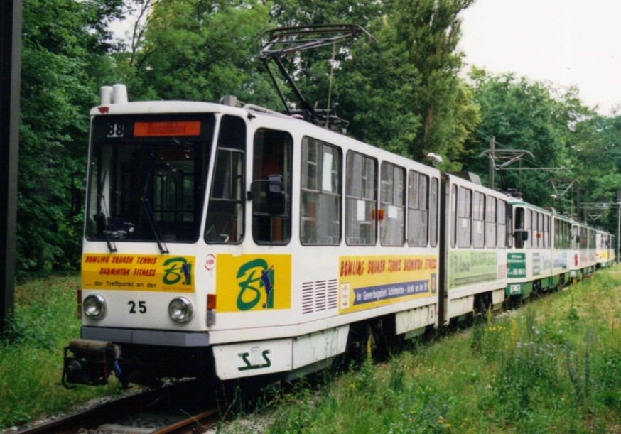 Шёнайхе – Рюдерсдорф, Tatra KT4D № 25