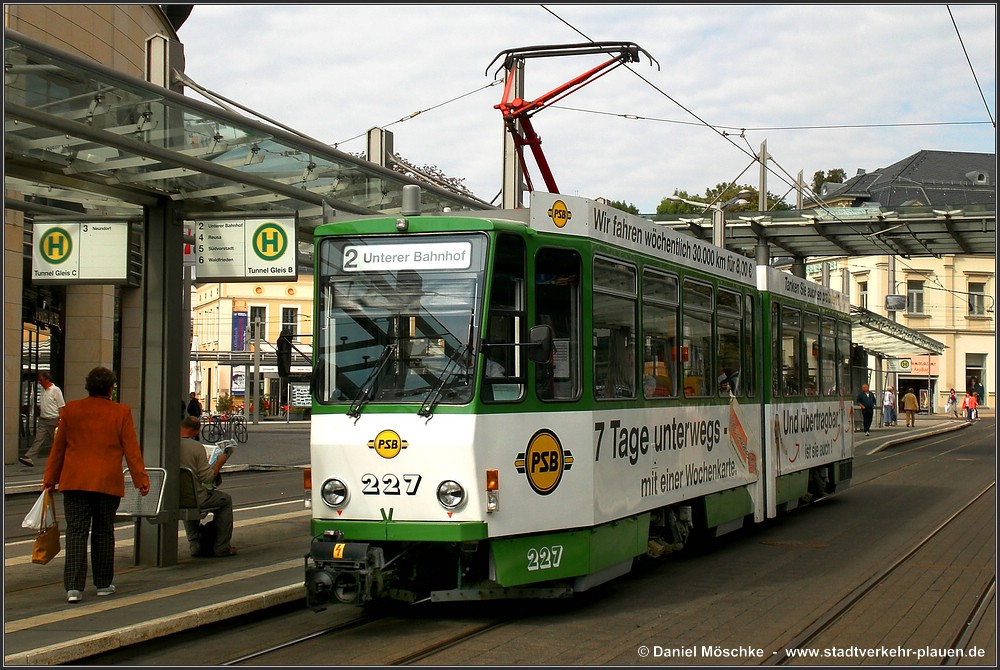 Плауэн, Tatra KT4DMC № 227