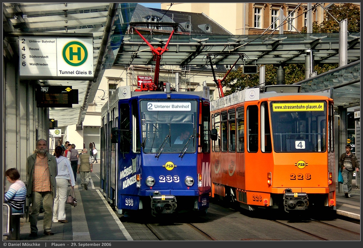 Plauen, Tatra KT4DMC č. 233