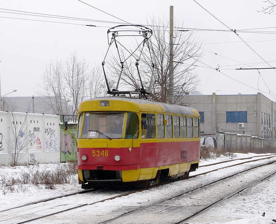 Киев, Tatra T3SU (2-door) № 5346