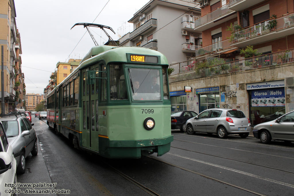 Рим, Treno Articolato Stanga (TAS) № 7099