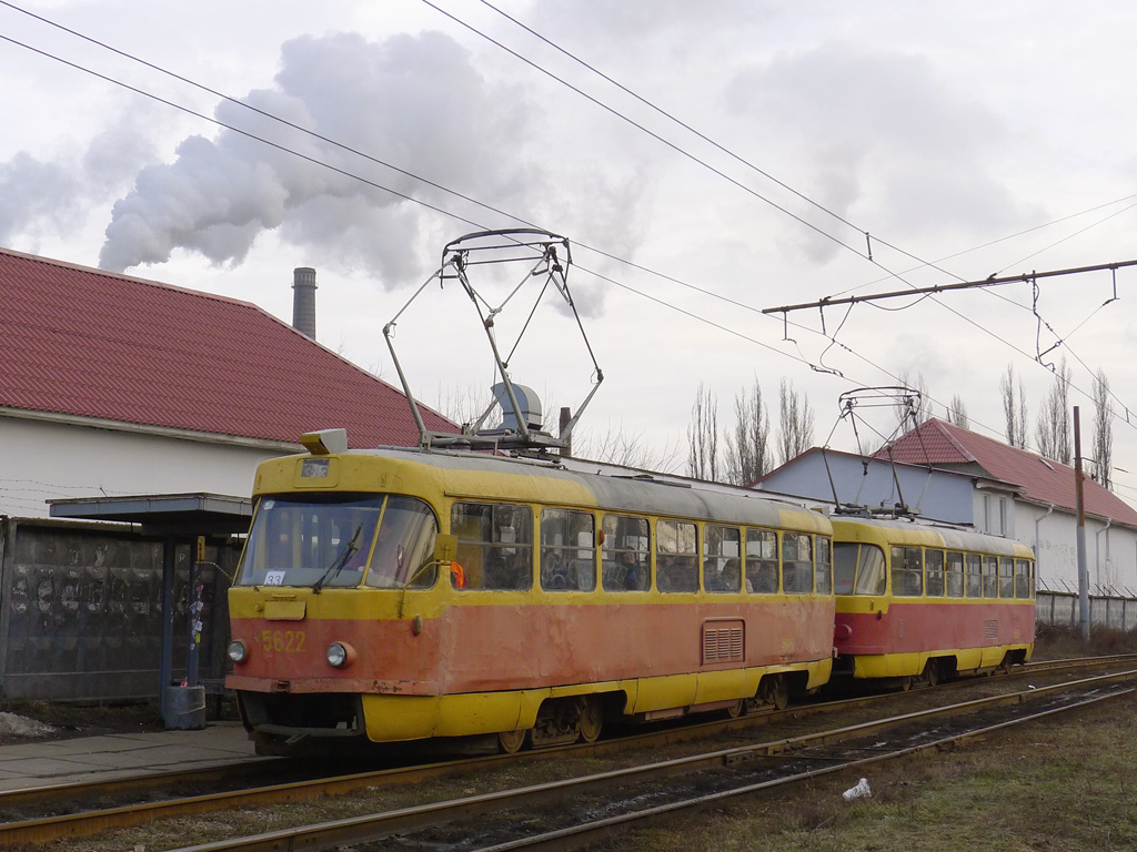 Киев, Tatra T3SU № 5622