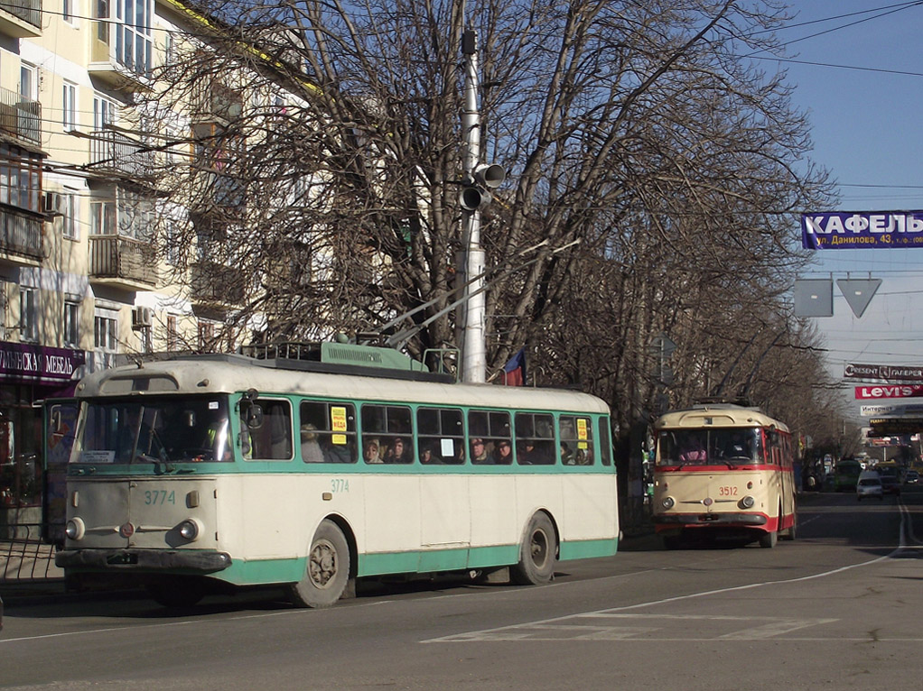 ყირიმის ტროლეიბუსი, Škoda 9TrH27 № 3774