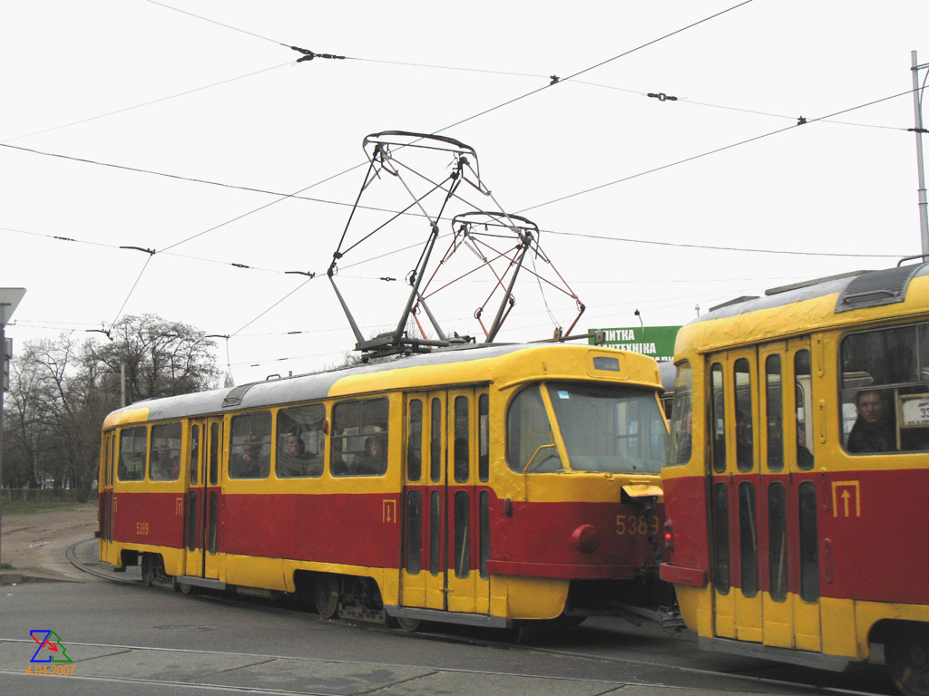 Киев, Tatra T3SU № 5389