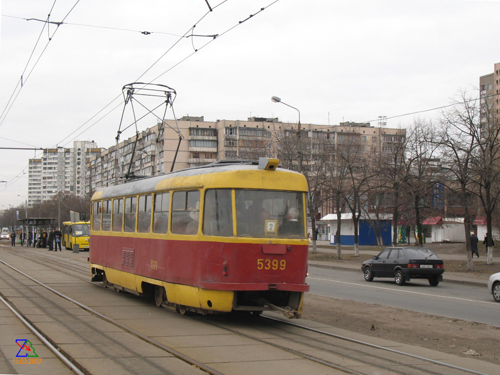 Киев, Tatra T3SU № 5399