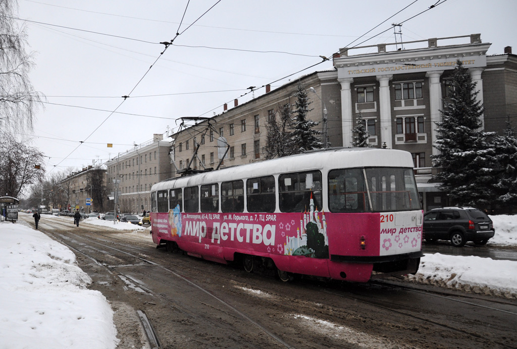 Тула, Tatra T3SU № 210