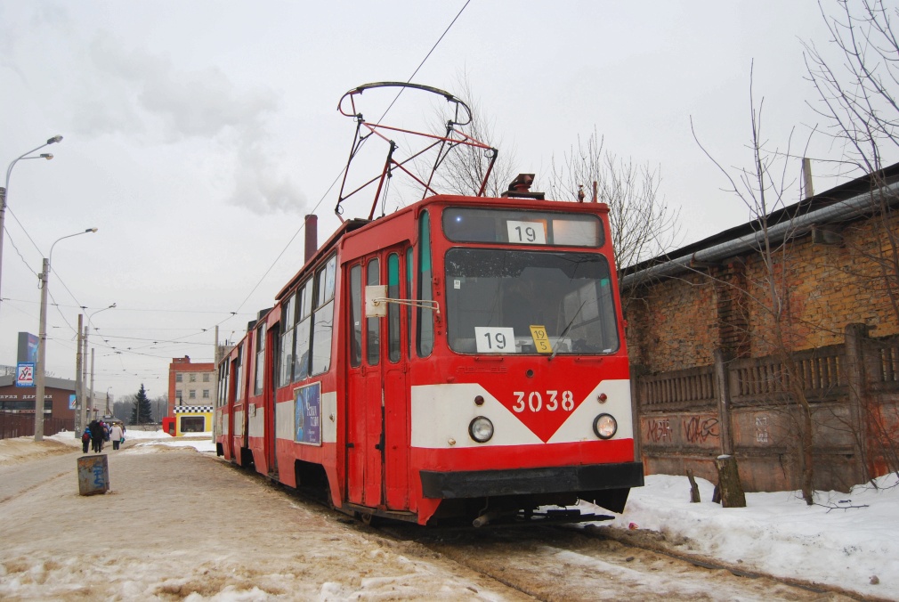 Санкт-Петербург, ЛВС-86К № 3038 Санкт-Петербург, ЛВС-86К № 3038