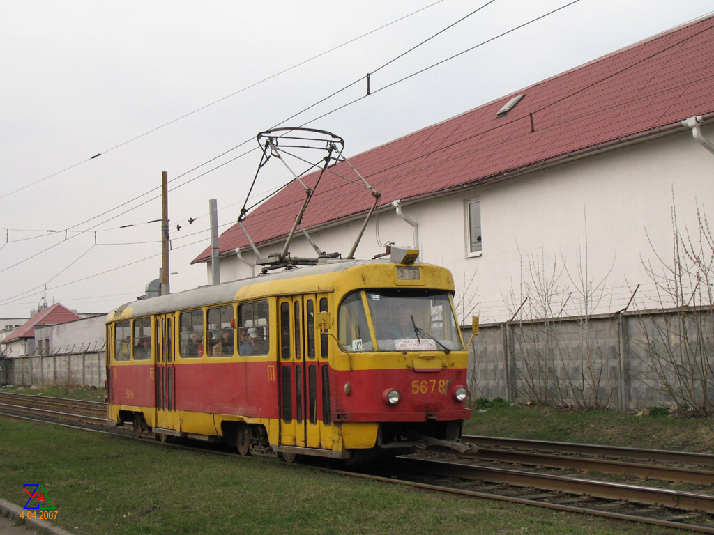 Kiev, Tatra T3SU N°. 5678