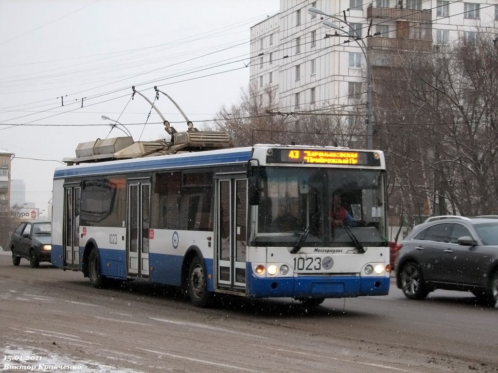 Москва, МТрЗ-52791 «Садовое Кольцо» № 1023