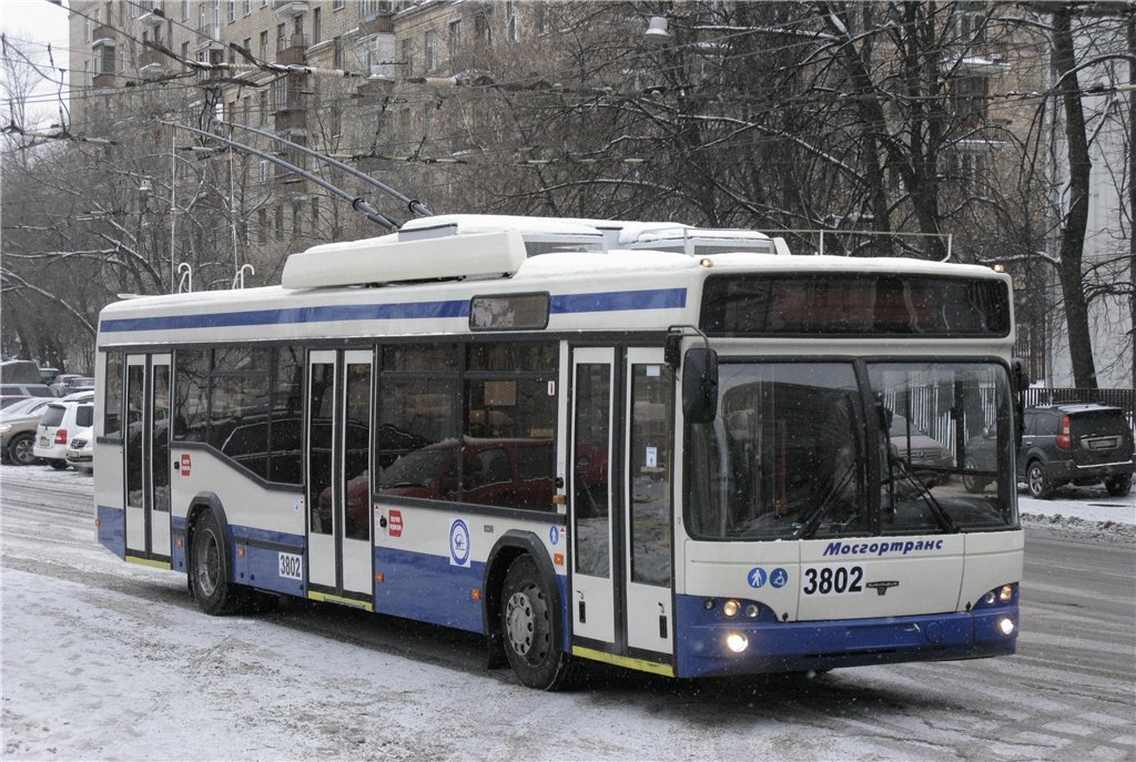 Москва, СВАРЗ-МАЗ-6235.00 № 3802