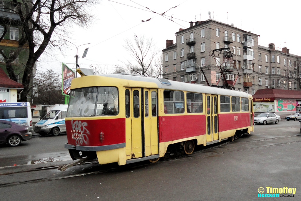 Днепр, Tatra T3SU № 1262