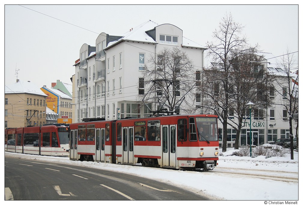 Эрфурт, Tatra KT4D-Z № 405
