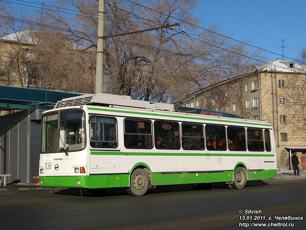 Челябинск, ЛиАЗ-5280 (ВЗТМ) № 1136