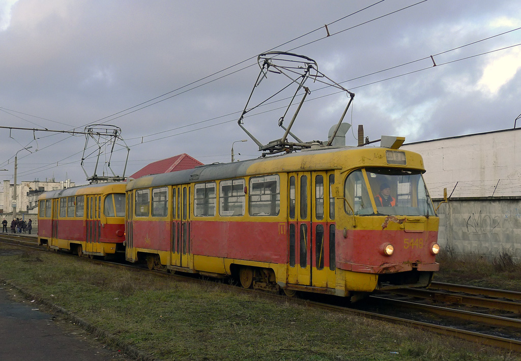 Киев, Tatra T3SU № 5448