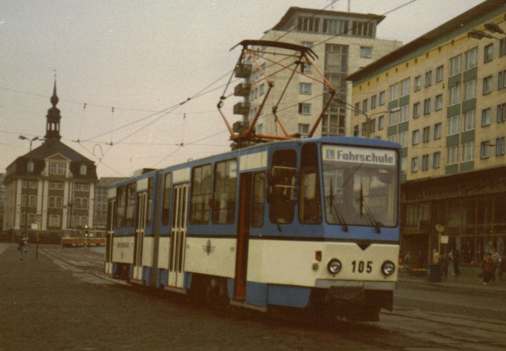 Гера, Tatra KT4D № 105