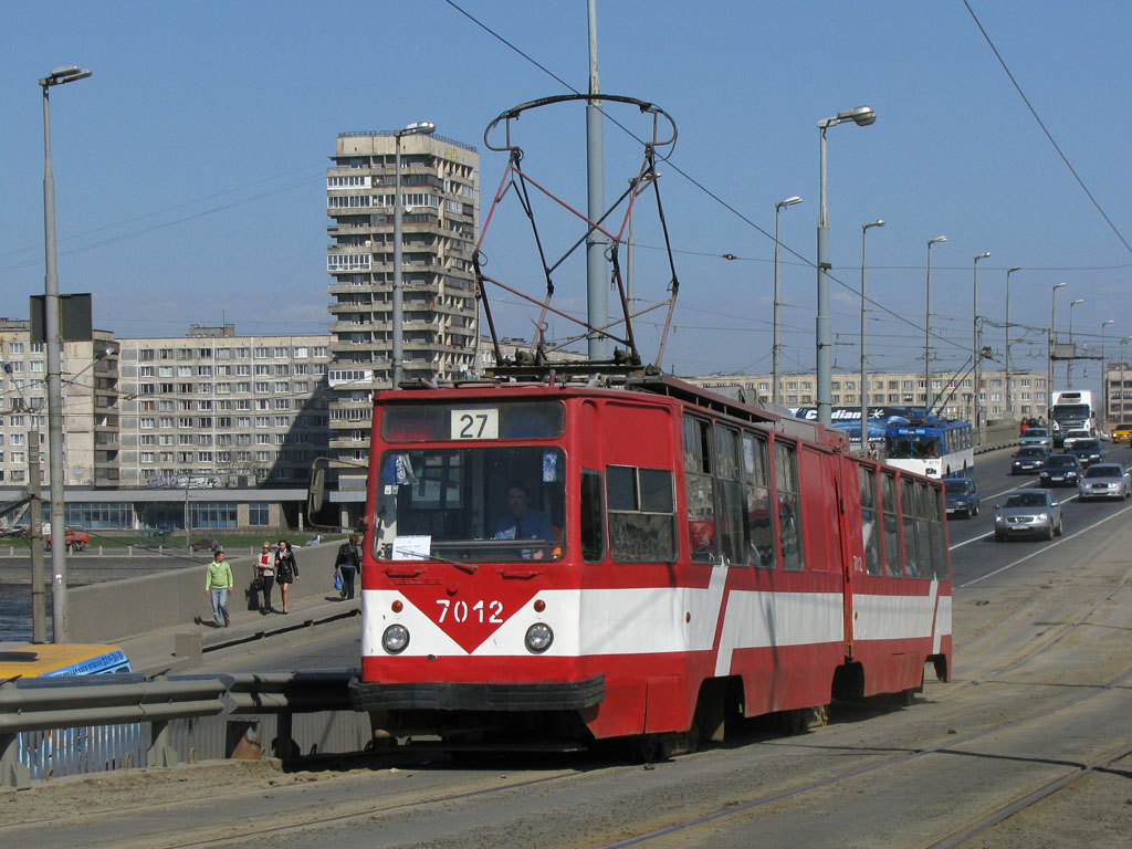 Санкт-Петербург, ЛВС-86К № 7012