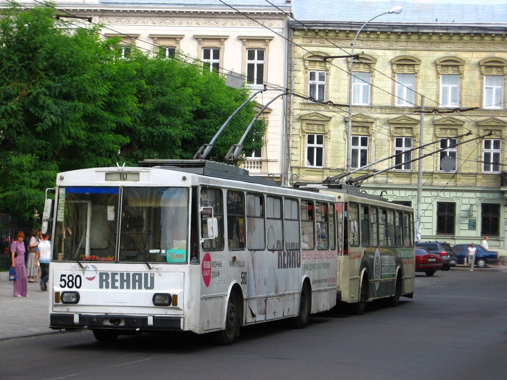 Лвов, Škoda 14Tr11/6 № 580