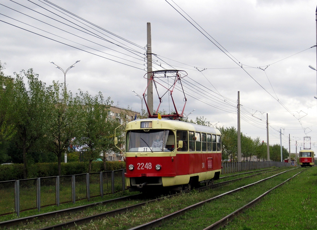 Ижевск, Tatra T3SU (двухдверная) № 2248