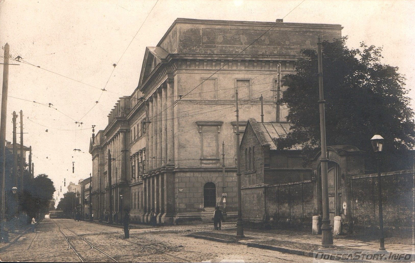 Одесса, Двухосный моторный Nivelles тип B № 97; Одесса — Исторические фотографии: трамвай; Одесса — Трамвайные линии: ликвидированные