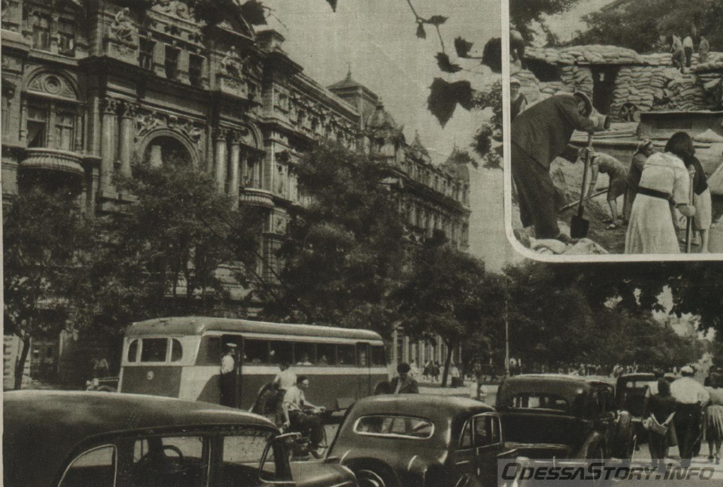 Oděsa, YaTB-4 č. 9; Oděsa — Old Photos: Trolleybus