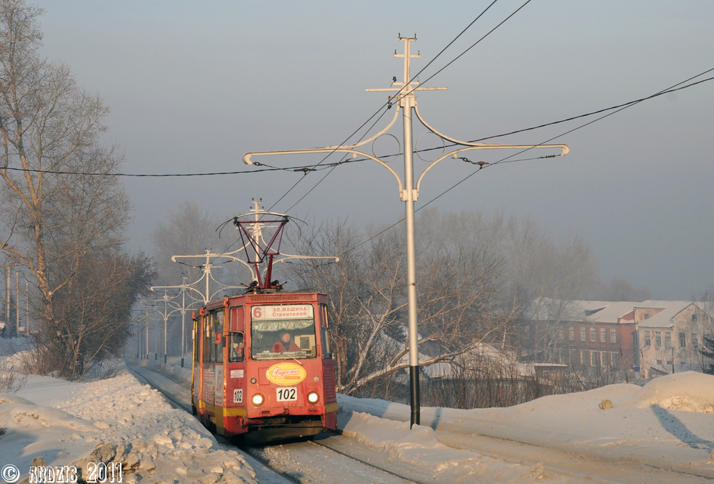 Прокопьевск, 71-605 (КТМ-5М3) № 102