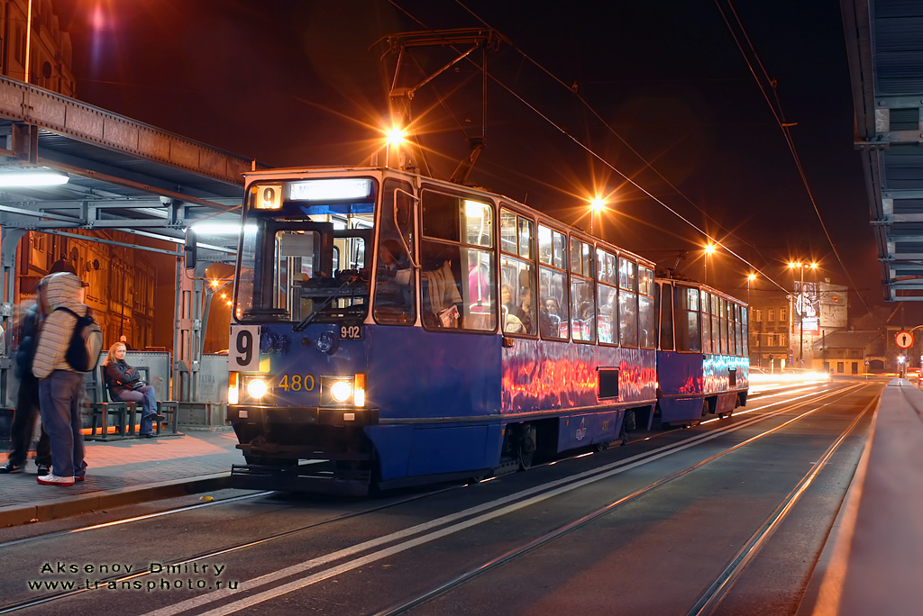 Краков, Konstal 105Na № 480