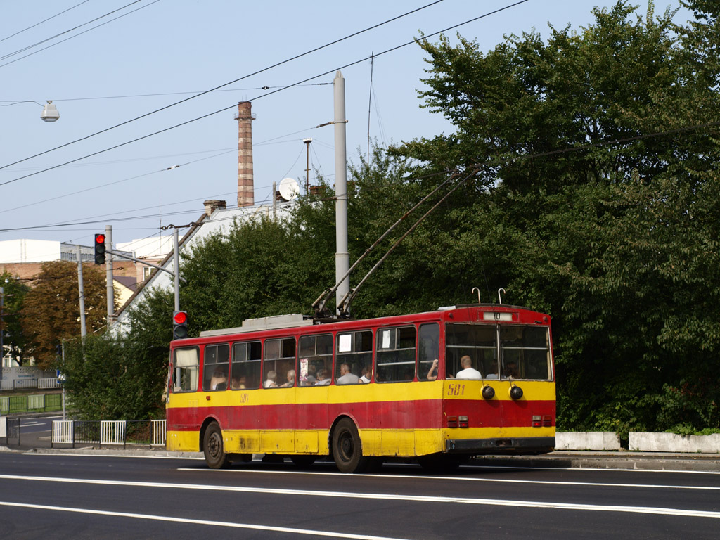 Львов, Škoda 14Tr11/6 № 581