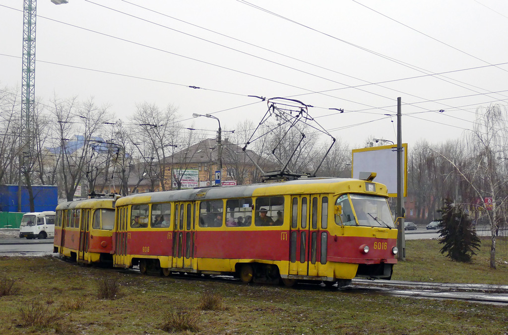 Киев, Tatra T3SU № 6016