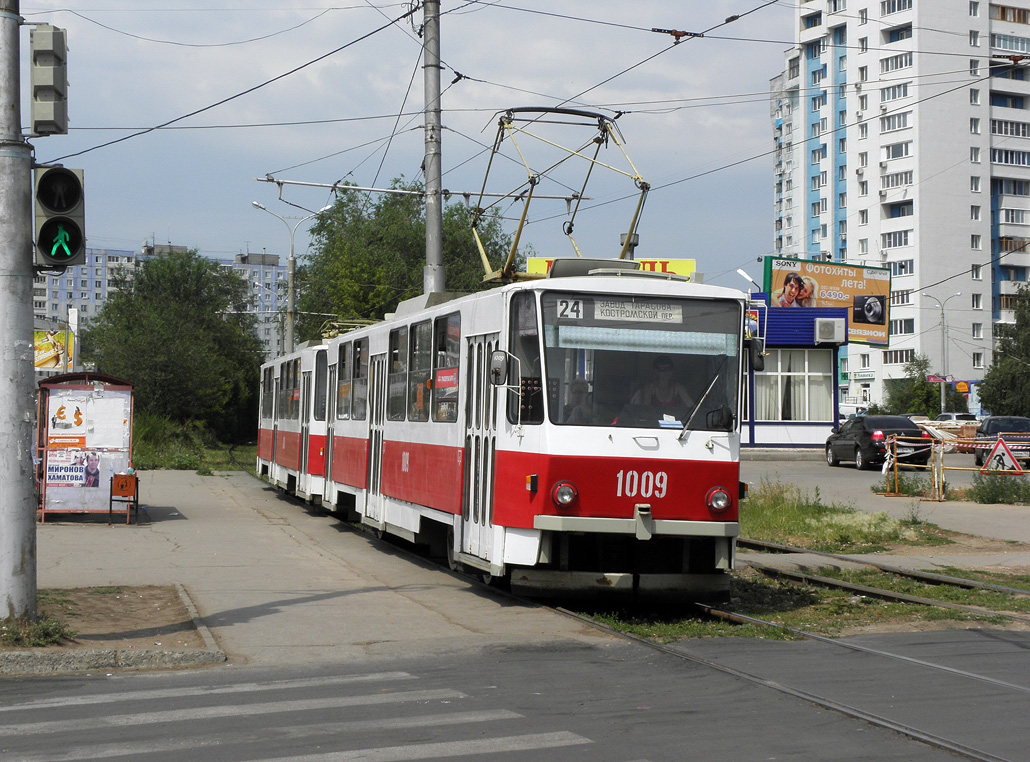 Самара, Tatra T6B5SU № 1009