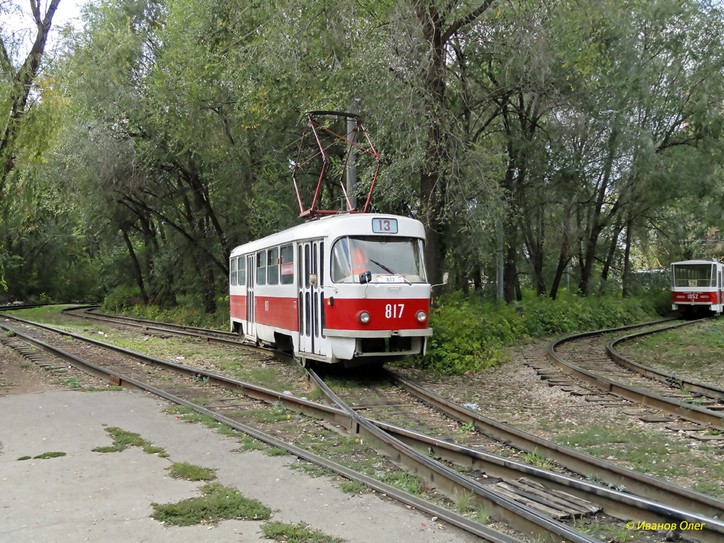 Samara, Tatra T3SU № 817; Samara — Terminus stations and loops (tramway)