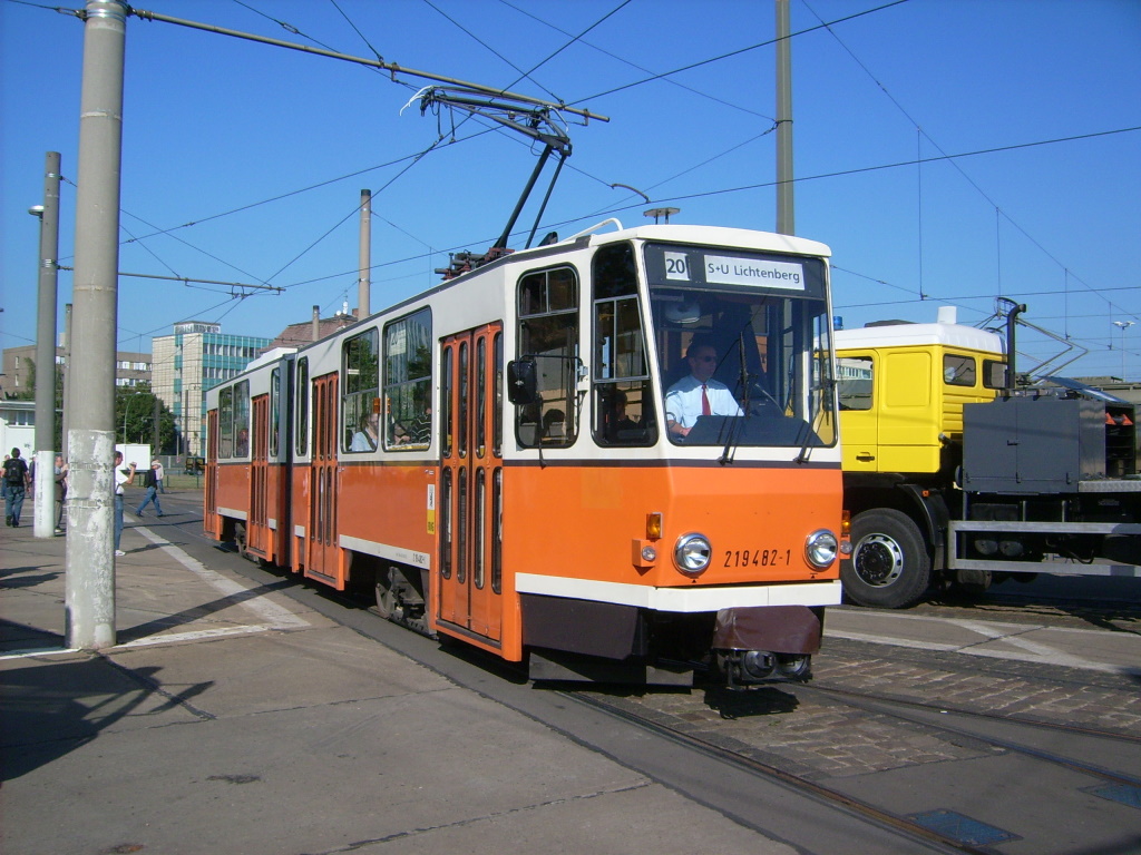 Берлин, Tatra KT4D № 219 482-1