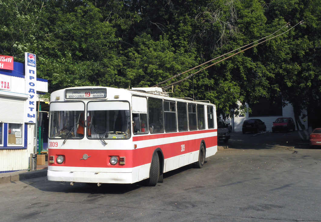 Самара, ЗиУ-682В-012 [В0А] № 3109; Самара — Конечные станции и кольца (троллейбус)