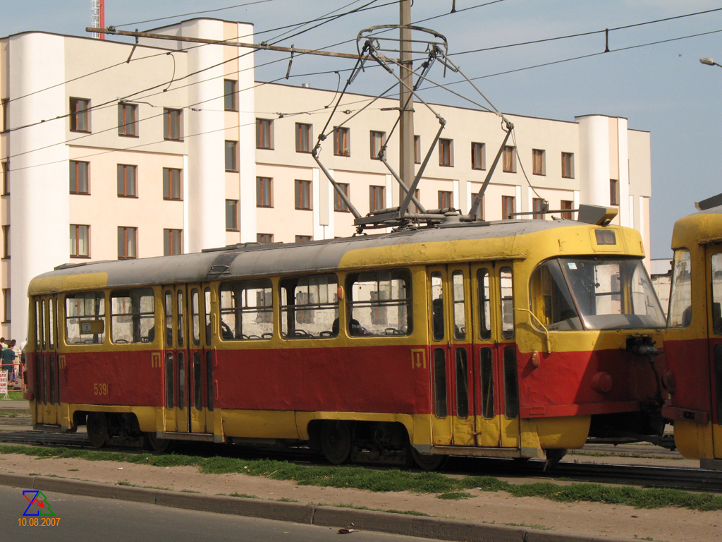 Киев, Tatra T3SU № 5391