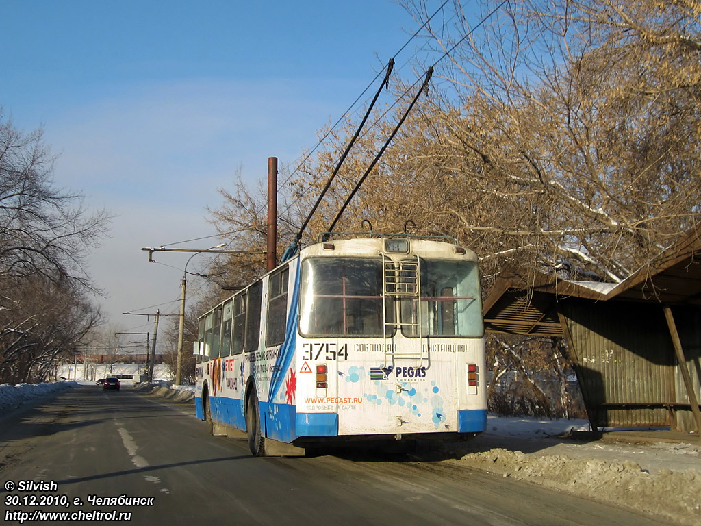 Челябинск, ЗиУ-682В-012 [В0А] № 3754