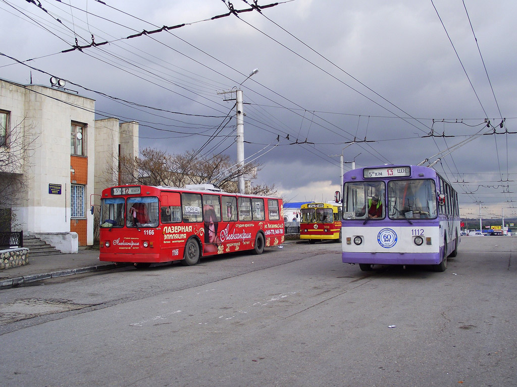 Севастополь, ЗиУ-682В-012 [В0А] № 1166; Севастополь, ЗиУ-682В [В00] № 1112