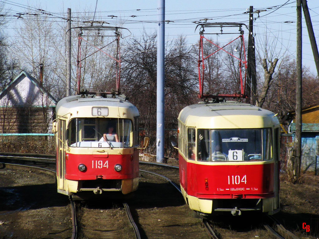 იჟევსკი, Tatra T3SU № 1194; იჟევსკი, Tatra T3SU (2-door) № 1104; იჟევსკი — Miscellaneous photos