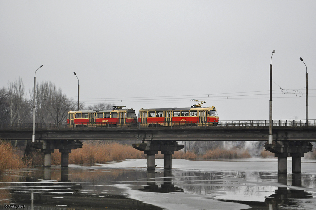 Кривой Рог, Tatra T3 № 057; Кривой Рог, Tatra T3 № 058