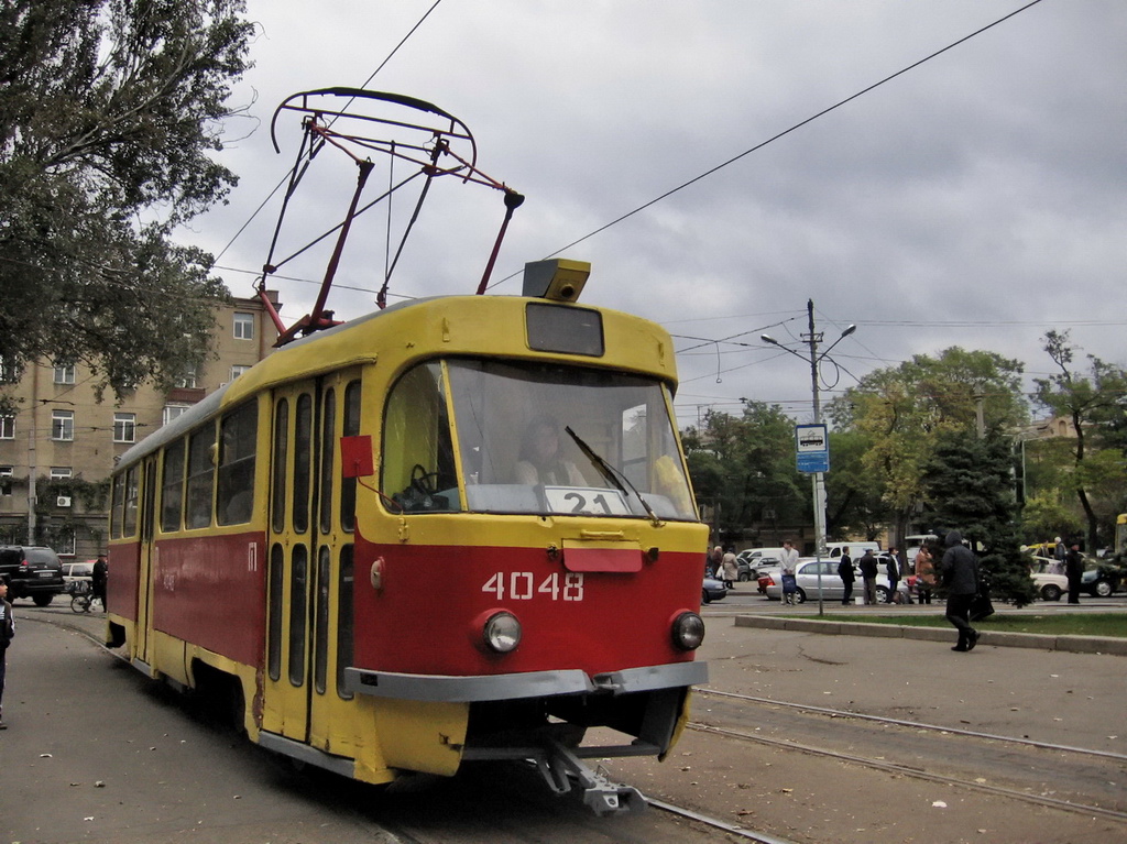 Одесса, Tatra T3SU № 4048