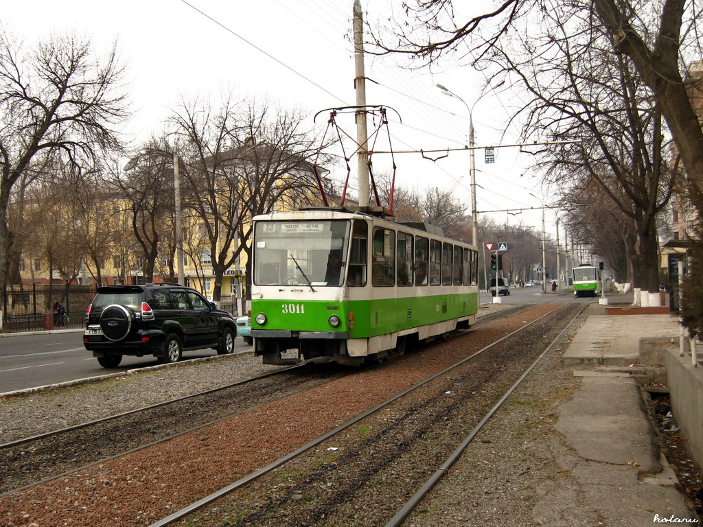 Ташкент, Tatra T6B5SU № 3011 Ташкент, Tatra T6B5SU № 3011