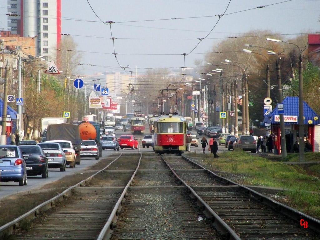 Ижевск — Линии электротранспорта