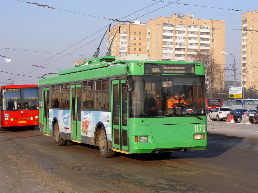 Казань, Тролза-5275.05 «Оптима» № 1170 Казань, Тролза-5275.05 «Оптима» № 1170