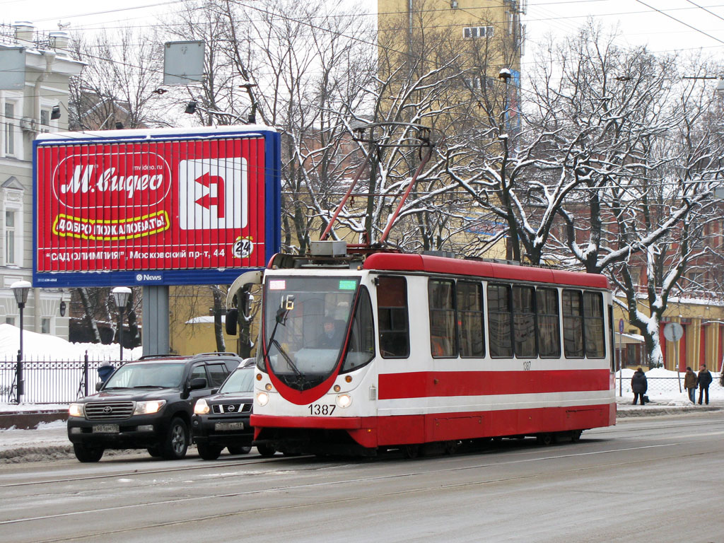 Санкт-Петербург, 71-134А (ЛМ-99АВН) № 1387 Санкт-Петербург, 71-134А (ЛМ-99АВН) № 1387